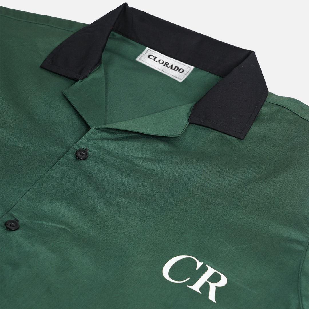 CR Green Shirt, Embroidery