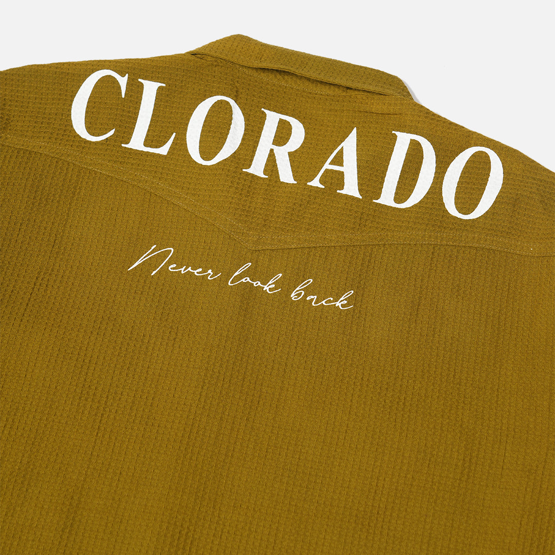 Green Waffle Shacket