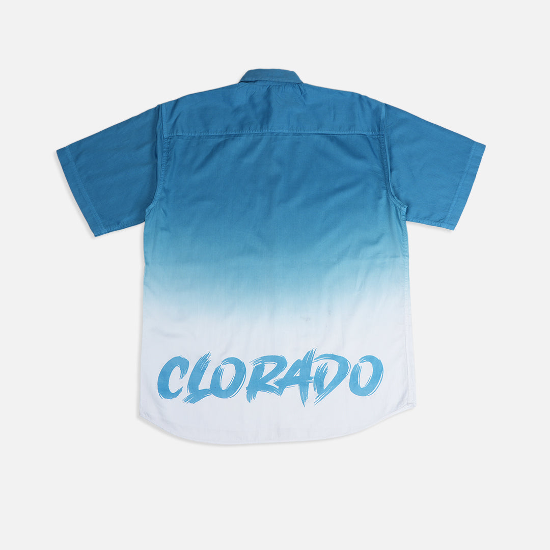 Blue Ombre Relax Fit Shirt