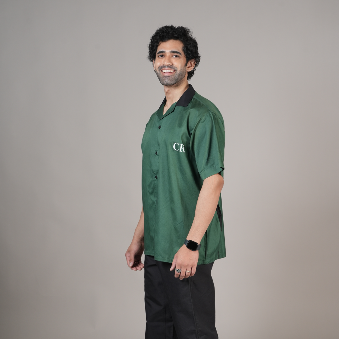 CR Green Shirt, Embroidery