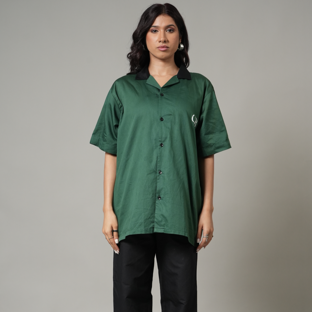 CR Green Shirt, Embroidery