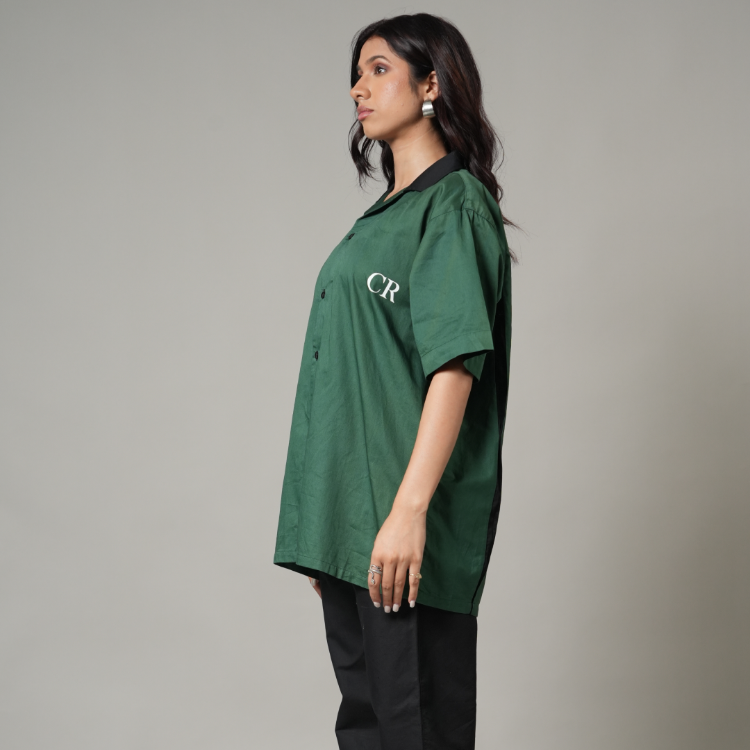 CR Green Shirt, Embroidery