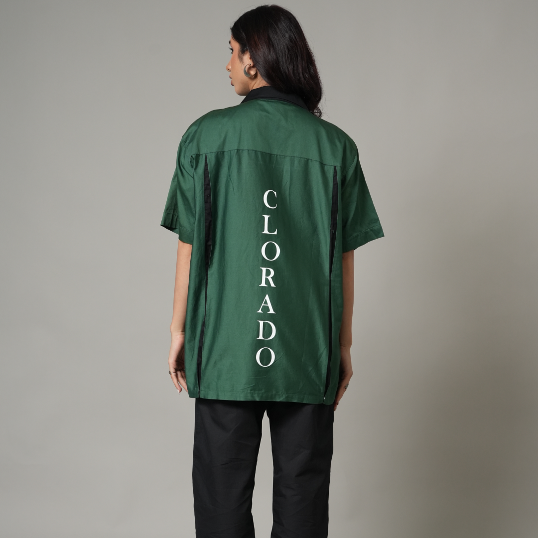 CR Green Shirt, Embroidery