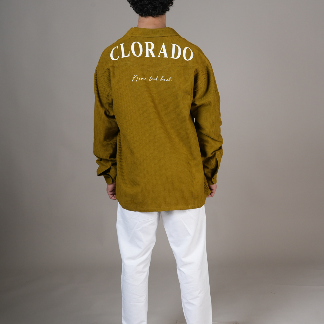 Green Waffle Shacket