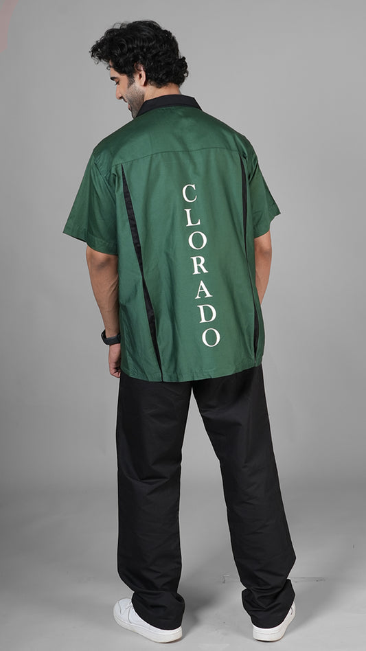CR Green Shirt, Embroidery